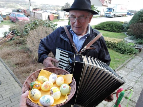 Velikonoční obchůzka Podolských Sekáčů - 28.3.2016