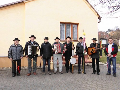 Velikonoční obchůzka Podolských Sekáčů - 28.3.2016