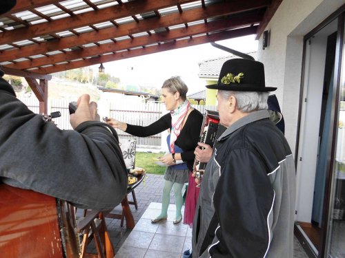 Velikonoční obchůzka Podolských Sekáčů - 28.3.2016