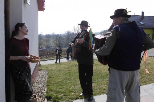 Velikonoční obchůzka Podolských Sekáčů - 28.3.2016