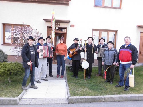 Velikonoční obchůzka Podolských Sekáčů - 28.3.2016