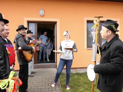 Velikonoční obchůzka Podolských Sekáčů - 28.3.2016