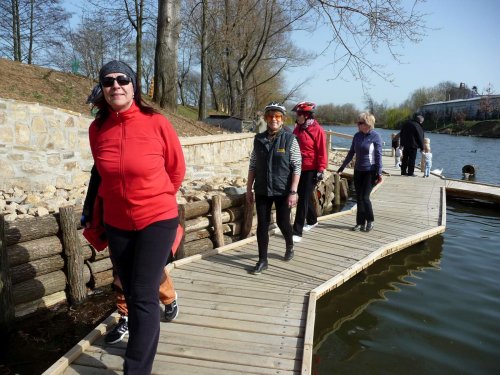 Sokolský cyklovýlet na Haldu - 3.4.2016