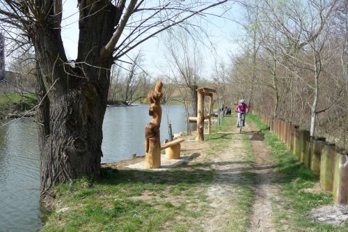 Sokolský cyklovýlet na Haldu - 3.4.2016