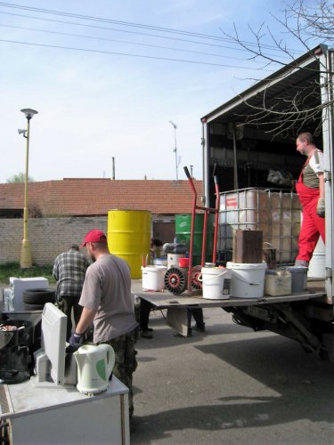 Svoz nebezpečného odpadu - 4.4.2016