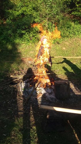 Pálení čarodějnic a stavění máje - 30.4.2016