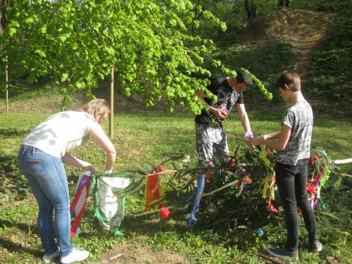 Pálení čarodějnic a stavění máje - 30.4.2016