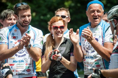 Charitativní cyklotour Josefa Zimovčáka Na kole dětem - 4.6.2016