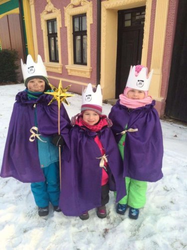 Tříkrálová sbírka v Podolí - 7.1.2017