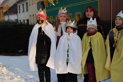 Tříkrálová sbírka v Podolí - 7.1.2017