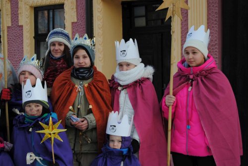 Tříkrálová sbírka v Podolí - 7.1.2017