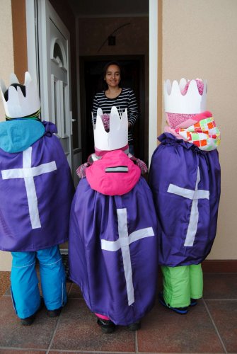 Tříkrálová sbírka v Podolí - 7.1.2017