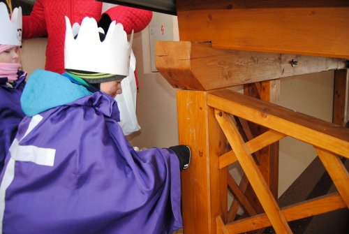 Tříkrálová sbírka v Podolí - 7.1.2017