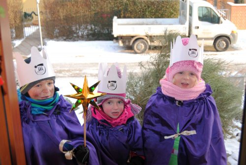 Tříkrálová sbírka v Podolí - 7.1.2017