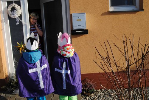 Tříkrálová sbírka v Podolí - 7.1.2017