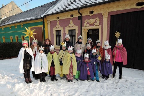 Tříkrálová sbírka v Podolí - 7.1.2017