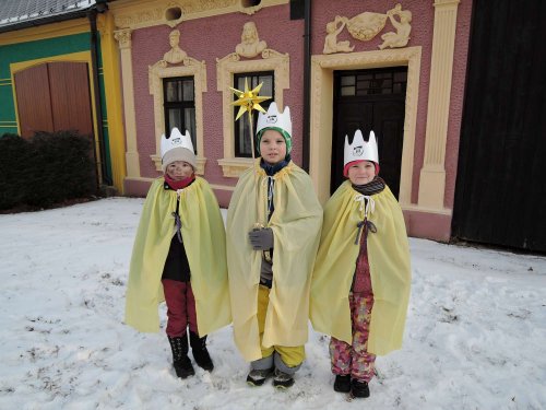 Tříkrálová sbírka v Podolí - 7.1.2017
