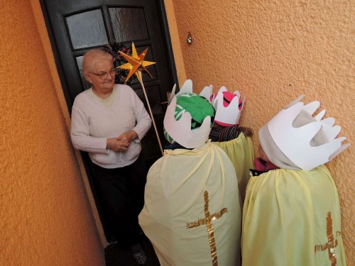 Tříkrálová sbírka v Podolí - 7.1.2017