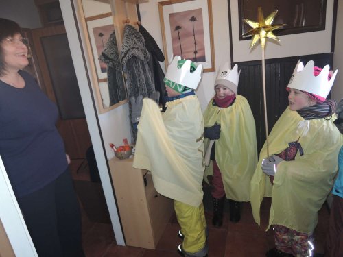 Tříkrálová sbírka v Podolí - 7.1.2017