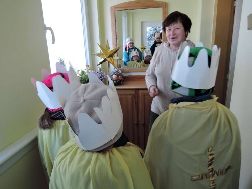 Tříkrálová sbírka v Podolí - 7.1.2017