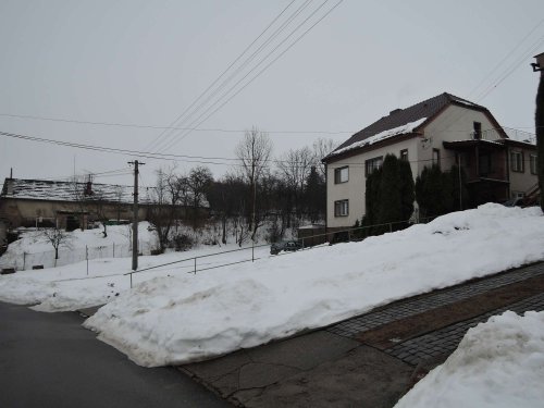 Sníh na podolsku - 12.2.2017