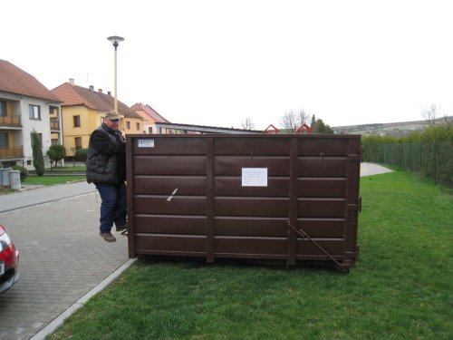 Kontejney na bioodpad - 7.4.2017