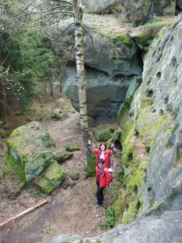 Vycházka na lačnovské paseky - 9.4.2017