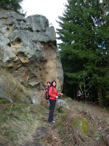 Vycházka na lačnovské paseky - 9.4.2017