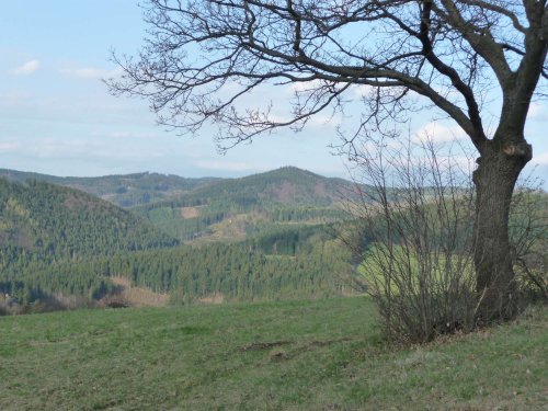 Vycházka na lačnovské paseky - 9.4.2017