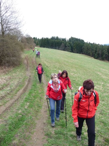 Vycházka na lačnovské paseky - 9.4.2017