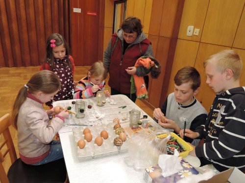 Velikonoční tvoření - 15.4.2017