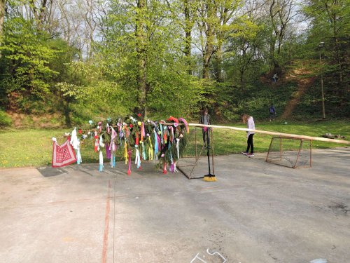 Stavění máje a pálení čarodějnic - 30.4.2017