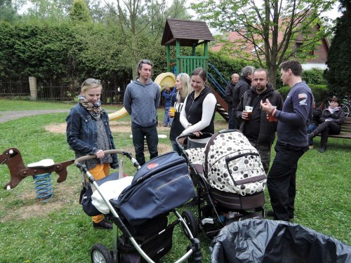 Stavění máje a pálení čarodějnic - 30.4.2017