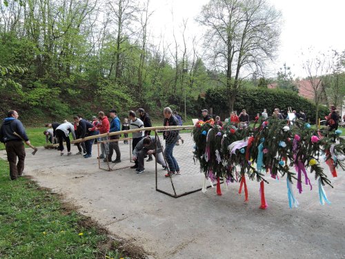 Stavění máje a pálení čarodějnic - 30.4.2017