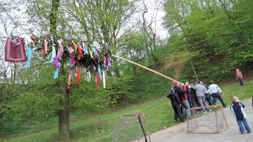 Stavění máje a pálení čarodějnic - 30.4.2017