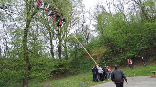 Stavění máje a pálení čarodějnic - 30.4.2017
