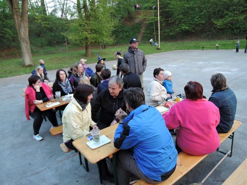 Stavění máje a pálení čarodějnic - 30.4.2017