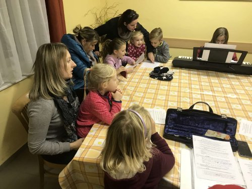 Friščata nacvičují na Vánoce - 14.11.2017