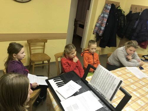 Friščata nacvičují na Vánoce - 14.11.2017
