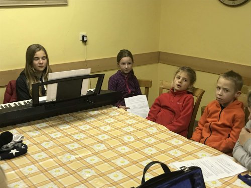 Friščata nacvičují na Vánoce - 14.11.2017