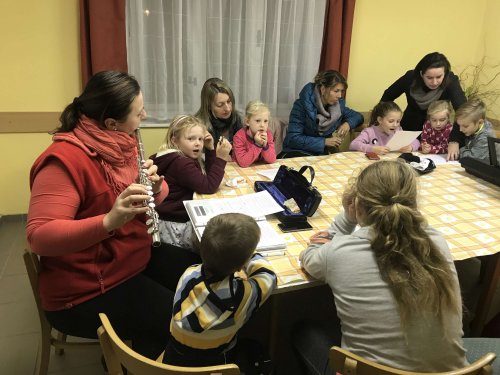 Friščata nacvičují na Vánoce - 14.11.2017