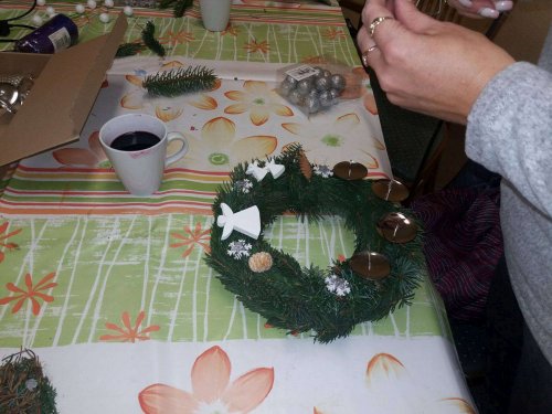 Výroba adventních věnců - 26.11.2017