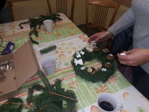 Výroba adventních věnců - 26.11.2017