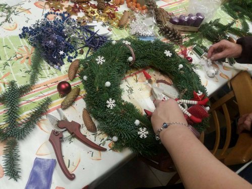 Výroba adventních věnců - 26.11.2017