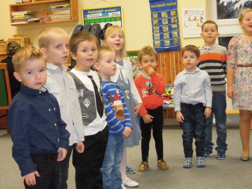 Vánoční besídka v MŠ a ZŠ Podolí - 20.12.2017