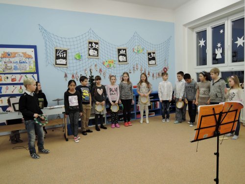 Vánoční besídka v MŠ a ZŠ Podolí - 20.12.2017