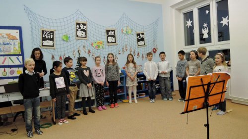 Vánoční besídka v MŠ a ZŠ Podolí - 20.12.2017