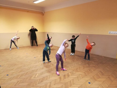 Cvičení nejmenších dětí - T. J. Sokol Podolí - 5.3.2018