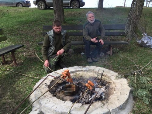 Výsadba dubů - 7.4.2018