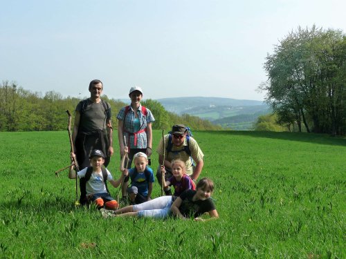 Procházka malých Sokolů na Modrou vodu - 22.4.2018